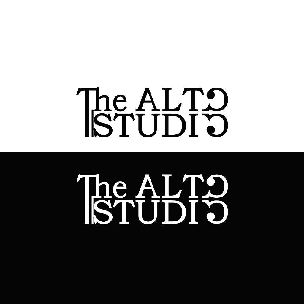 the Alto Studio logo branding